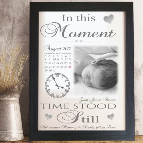 Personalised In These Moments Time Stood Still Designs